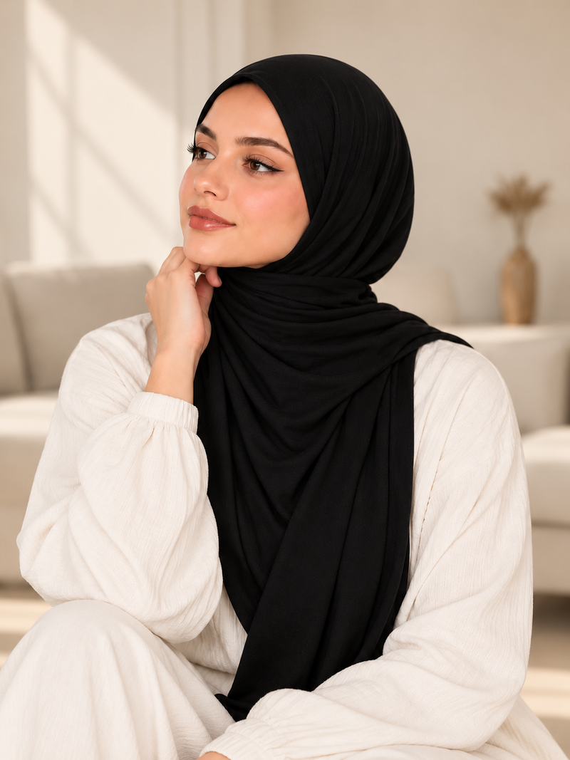 Coffret Signature – 6 Hijabs Élégants aux Couleurs Intemporelles