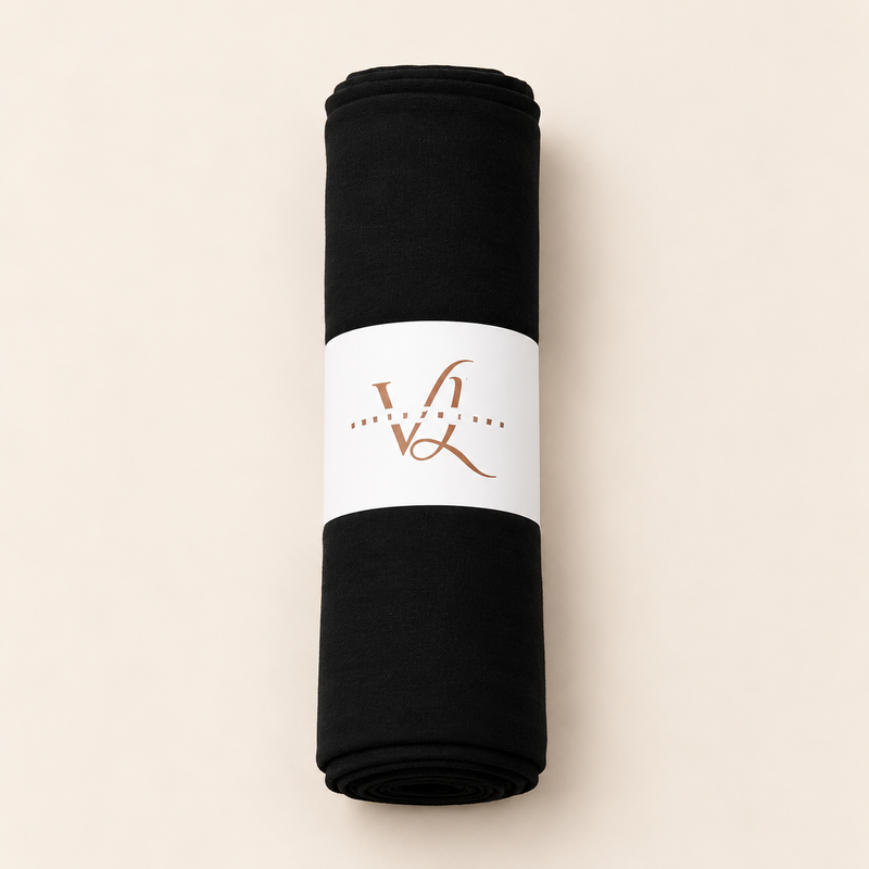 Midnight Black Hijab