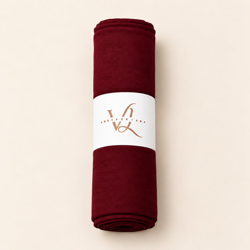 Burgundy Wine Hijab